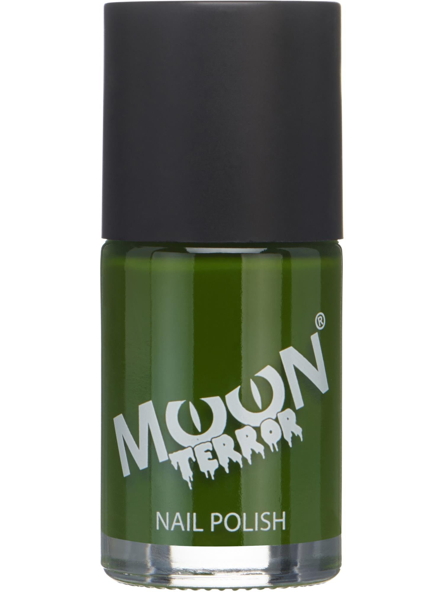 Moon Terror Halloween Nail Polish, Green