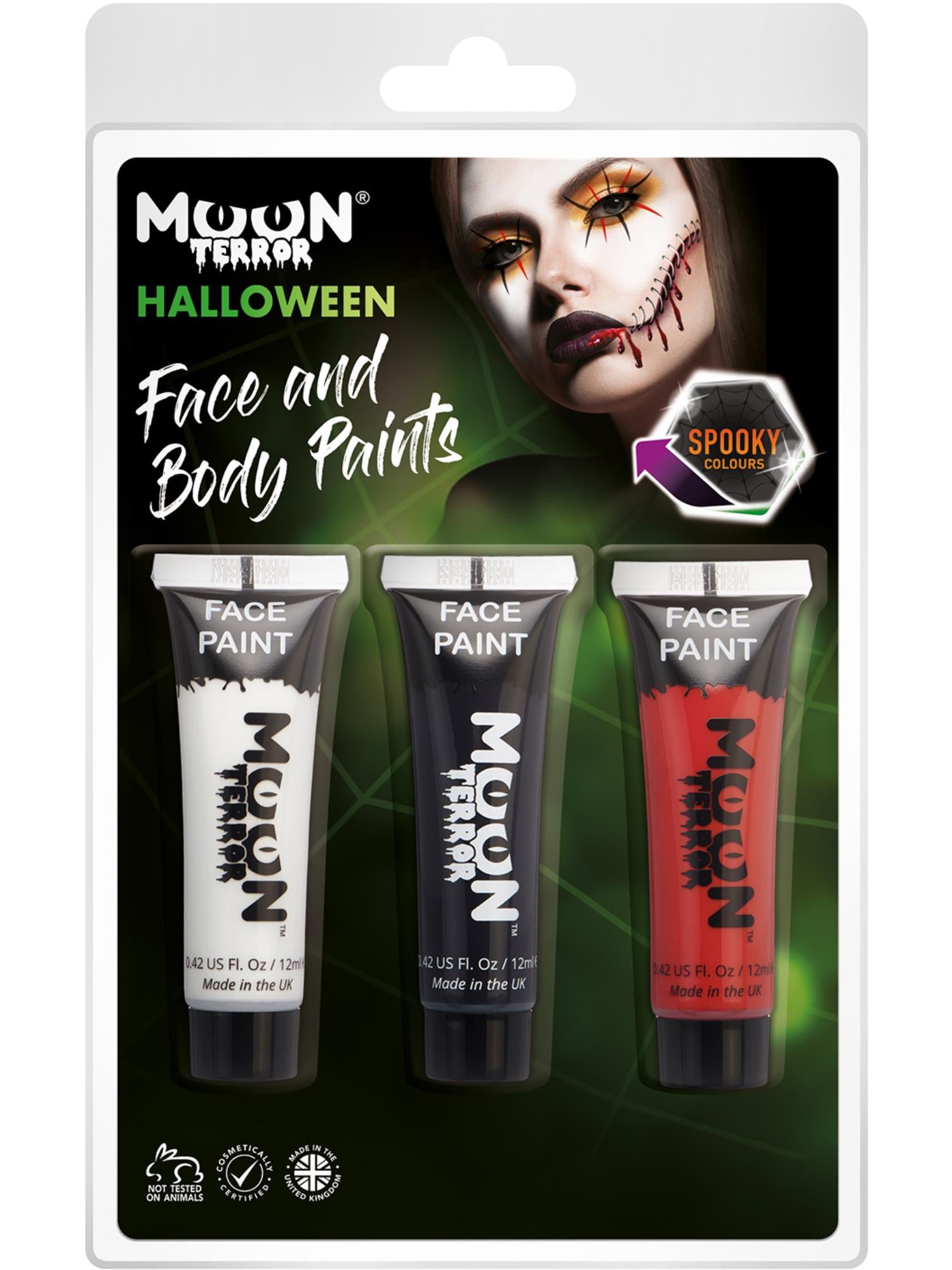 Moon Terror Halloween Face & Body Paint,