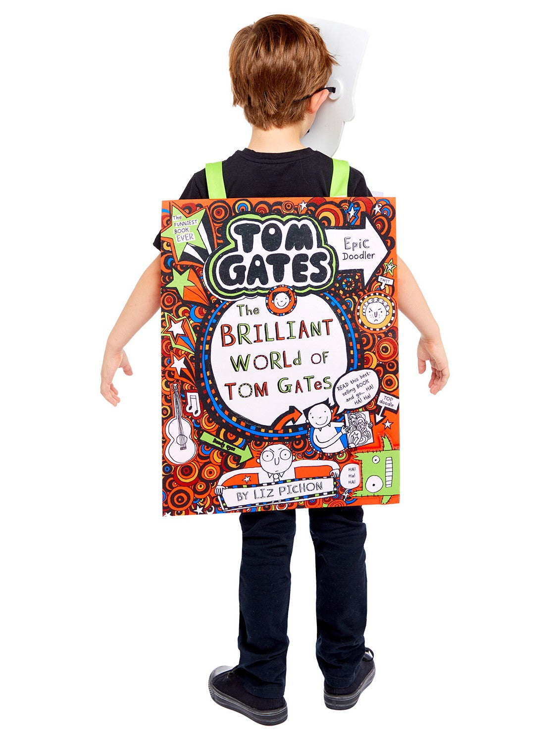 Tom Gates Costume, Colour In Printed Tabard