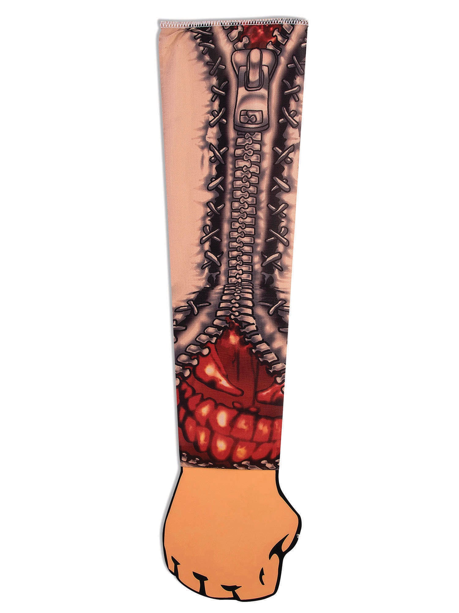 Ritssluiting Tattoo Mouw