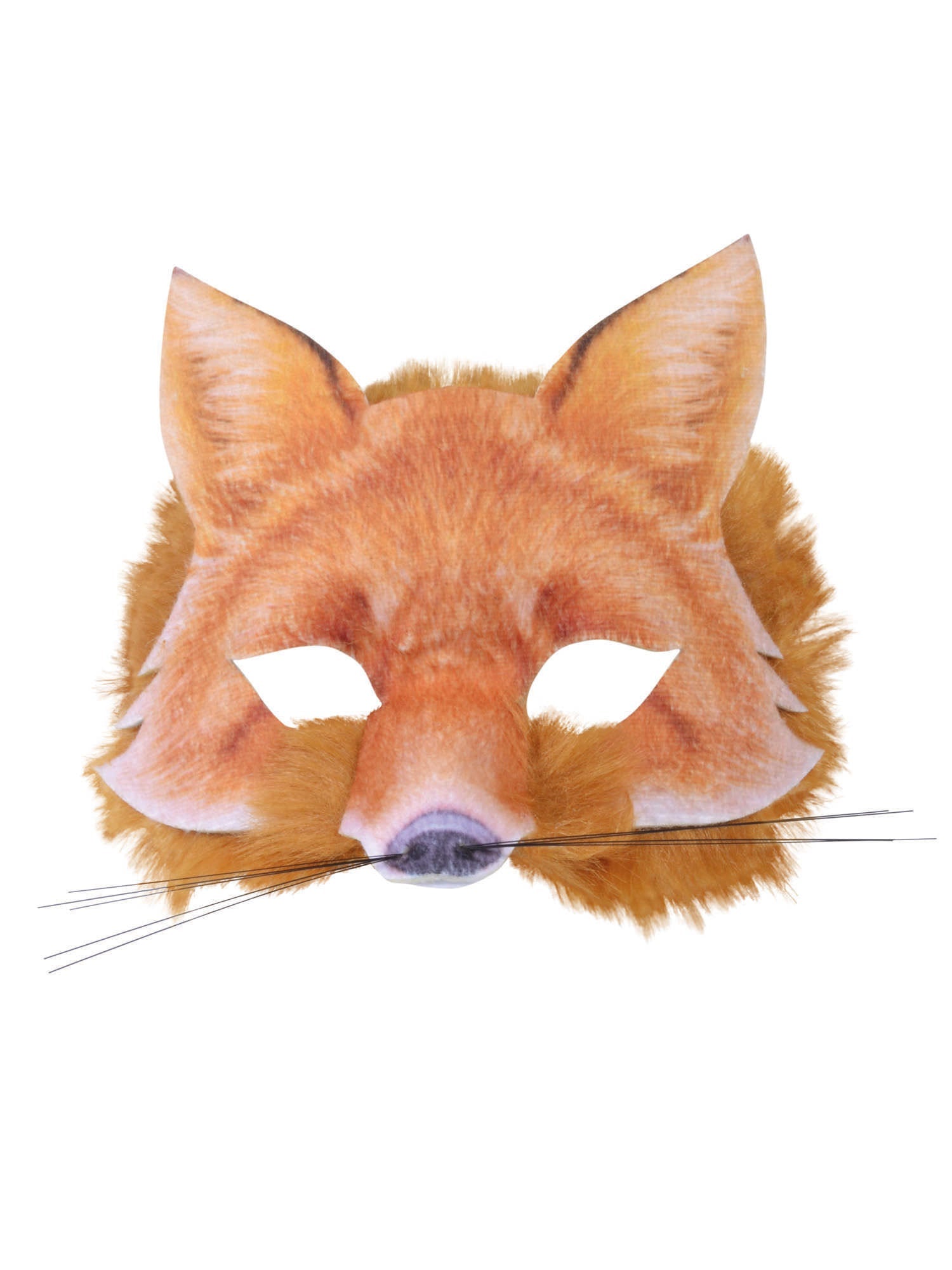 Fox Face Mask Realistic Fur