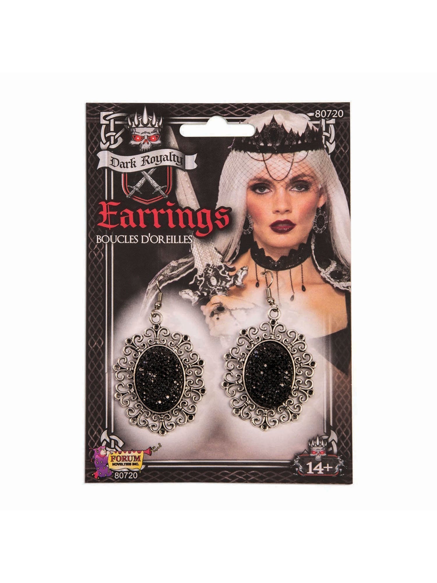 Oorbellen Dark Royalty