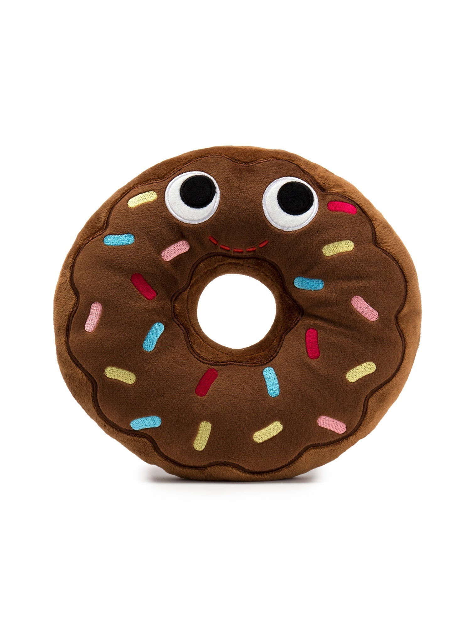 Yummy World Ben Chocolate Donut Medium Pluche